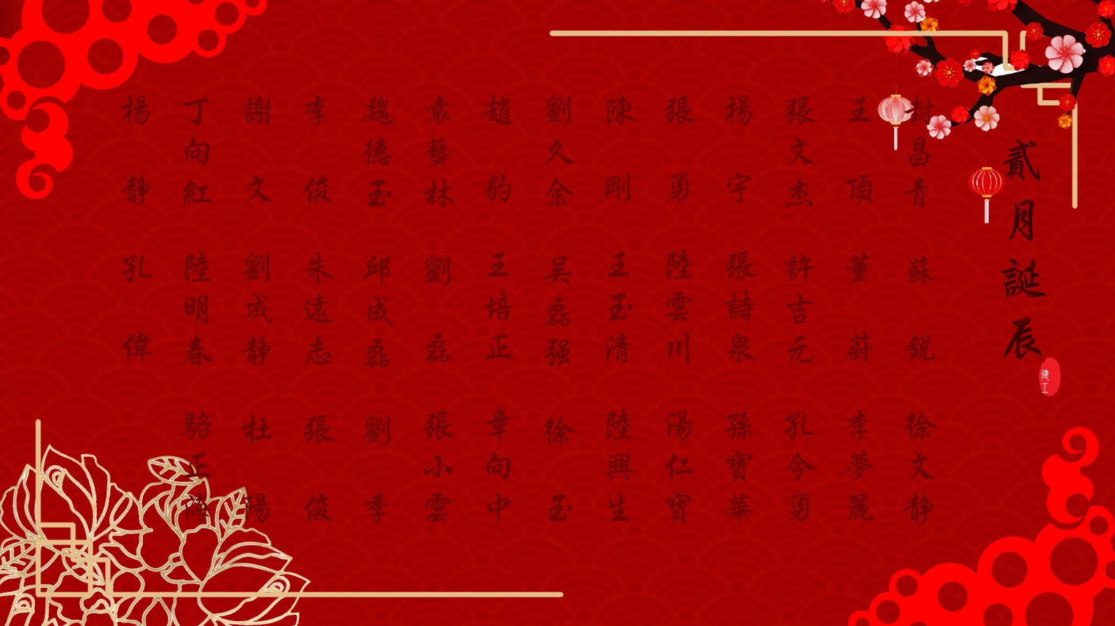 【生日祝福】恭祝02月生日的員工生日快樂！
